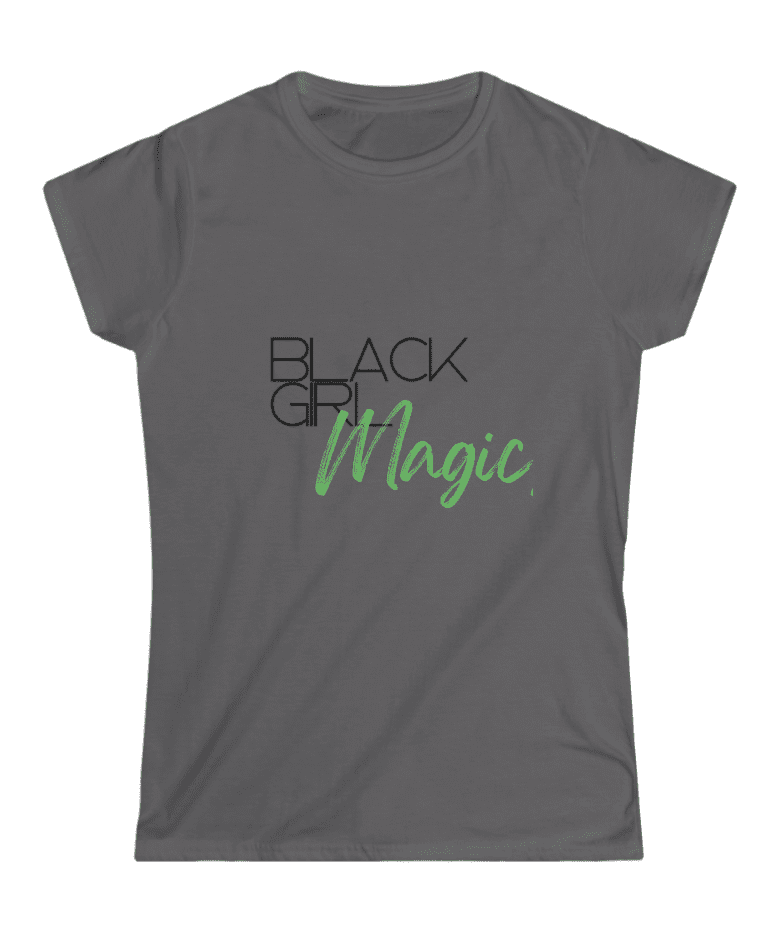 Safi Marketplace Black girl magic women's short sleeve t-shirt.