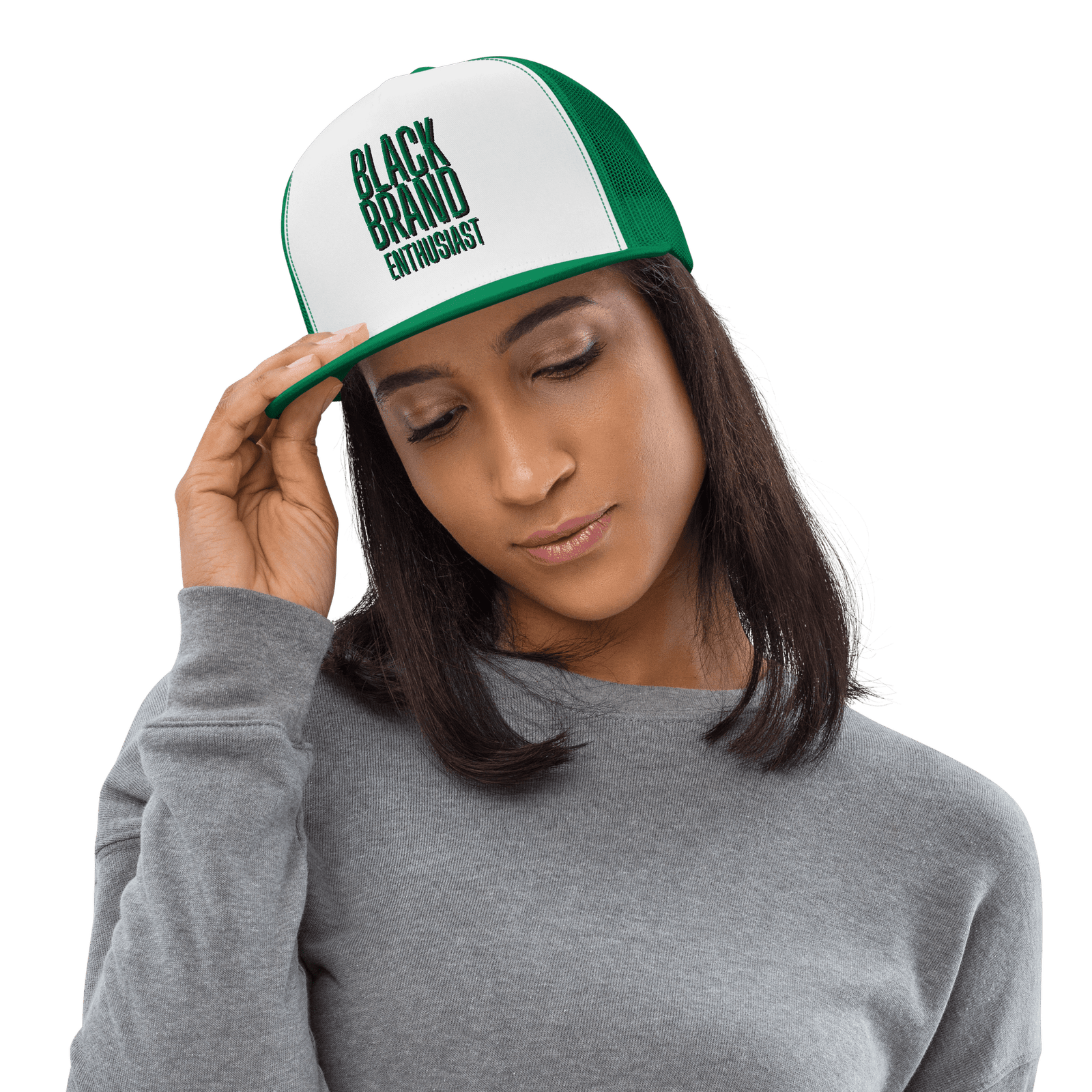 5-panel trucker hat, Safi Merch,Kelly green, adjustable